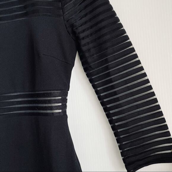 Lulu’s perfect mesh bodycon dress black mini dress small - Picture 7 of 10